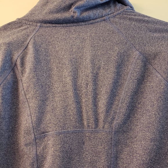 Pony athletic jacket, finger holes purple size L - Picture 7 of 8